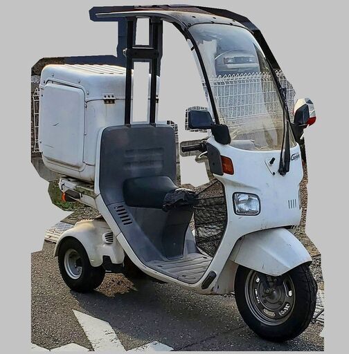 ★値引で85000円☆お届け可★登録代行可★ ホンダ ジャイロキャノピー TA02★全国発送可能★50cc 原付　宅配達出前　スクーター バイク Uber　ウーバー