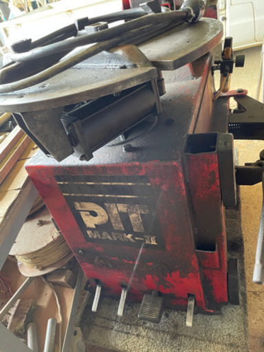 タイヤチェンジャー　エア漏れ有り　おじぎタイプ