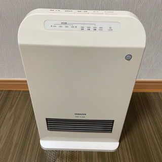 人感センサー付きセラミックファンヒーターYAMAZEN DSF-VJ08(W)の画像