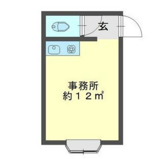 ★貸店舗・事務所★堺東駅８分　２階部分１２㎡　トイレ・流し台有　...