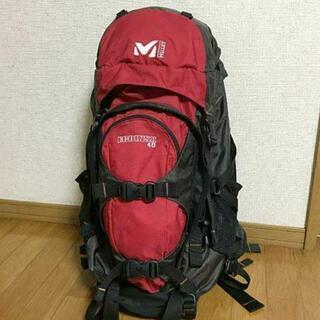 美品　ミレー　MILLET　ECRINSⅡ 40　赤