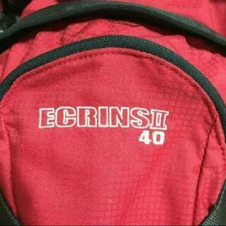美品　ミレー　MILLET　ECRINSⅡ 40　赤の画像