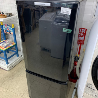 2ドア　冷蔵庫