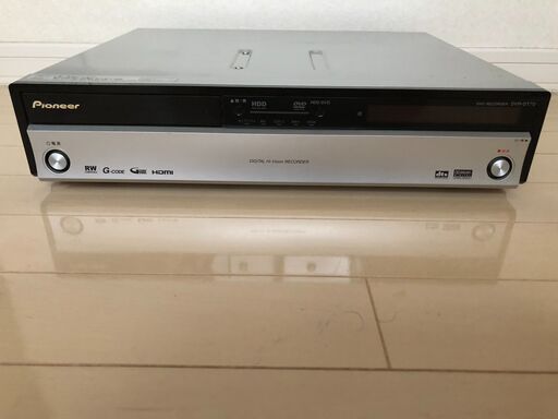 Pioneer 250GBHDD内蔵DVDレコーダー DVR-DT70  地デジ BS CS ハイビジョンチューナー搭載です。