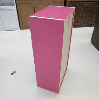 カラーボックス 幅44×奥行29×高さ89cm 収納ラック 棚 カラーボックスBOX パープル 紫 家具 札幌 厚別店の画像