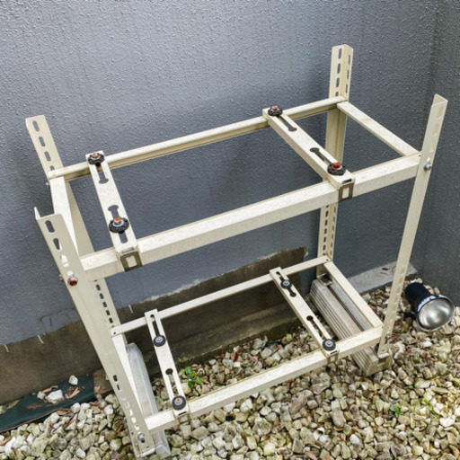 エアコン 室外機 架台 2台用