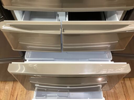 【店頭販売のみ】SHARPの5ドア冷蔵庫『SJ-XW44Y-T』入荷しました
