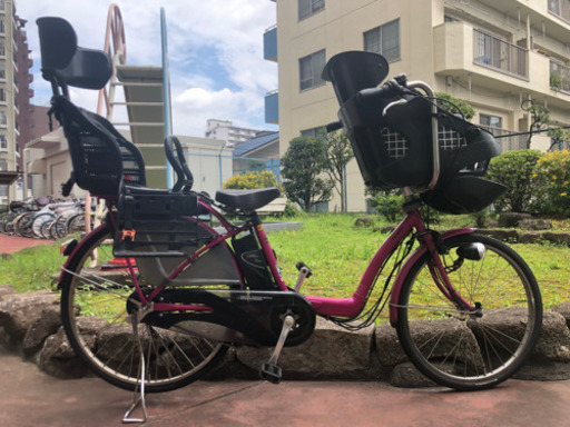 【取引中】直接引き取り限定■ジャンク品■子供乗せ電動自転車