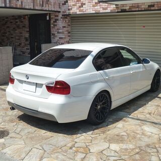 検査4年10月320i Mスポーツパッケージ 社外19インチ/ビルシュタイン車高調/SDナビ/Bluetoothオーディオ/地デジ/点検記録簿/改造車/HID/ETCの画像