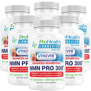 【お得6本】最高品質NMN Prohealth NMN PRO 300 PURE NMN 60カプセル 6本セット【新品】全国配送料無料