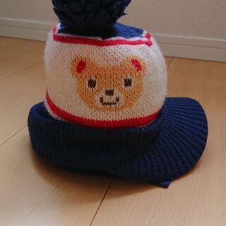 【男の子　Mサイズ】ミキハウス 帽子の画像