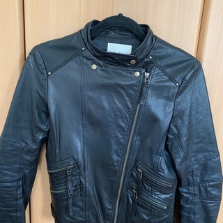 ラム革ライダースジャケット(レディース)