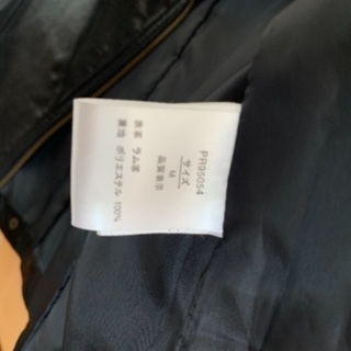 ラム革ライダースジャケット(レディース)の画像