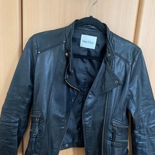 ラム革ライダースジャケット(レディース)の画像