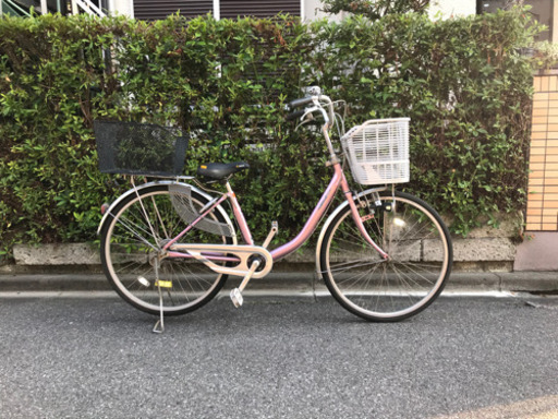 ママチャリ　26インチ　引き取り限定