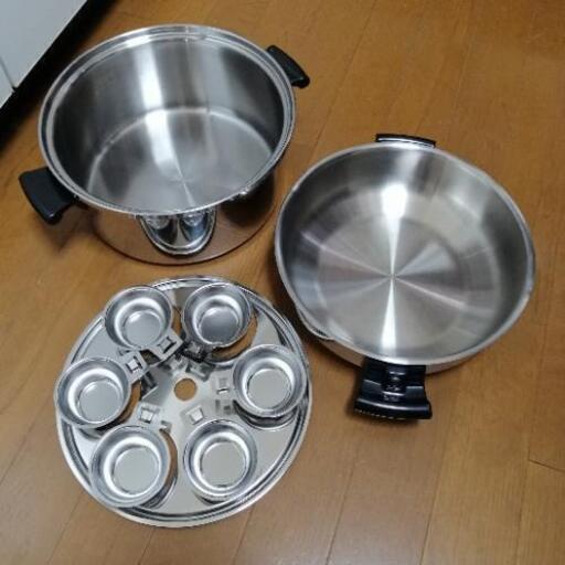 【値下げ】アムウェイ Amway　6Lシチューパン\u0026万能カップセット
