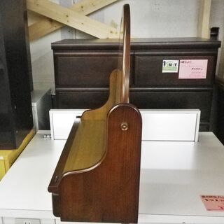 コイズミ 卓上ミラー 幅60,5×奥25×高59cm 木製 チェストミラー 置鏡 引き出し付き ミニ鏡台 化粧 家具 札幌 厚別店の画像