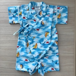 BREEZE 甚平風ロンパース（80cm）