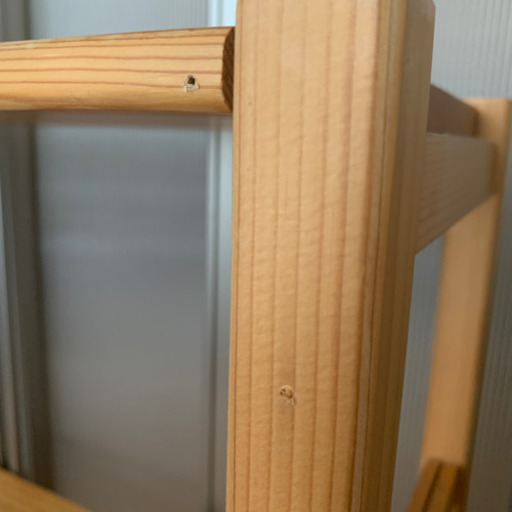 ◇無印良品◇パイン材ユニットシェルフ（キャスター付）W58×D26×H88cm