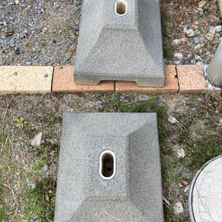 洗濯物干し台の土台