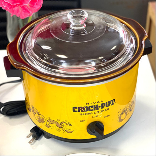 【お取り置き中】【未使用品】電気で煮込む陶器なべ　CROCK-POT