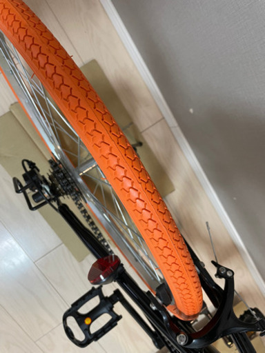 新品・未使用　 クロスバイク 子供用自転車 24インチ シマノ製6段ギア GR-001J グラフィス