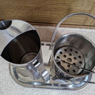 ステンレス　アイスペール　ピッチャーセットの画像
