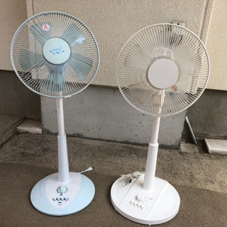 【無料】扇風機　2台差し上げます