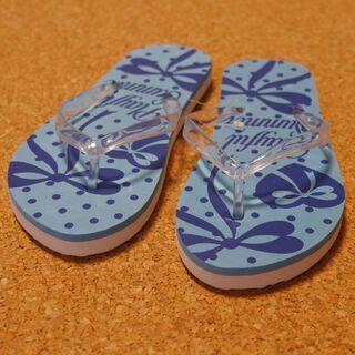 【未使用】女の子　ビーチサンダル（足のサイズ20cm）の画像