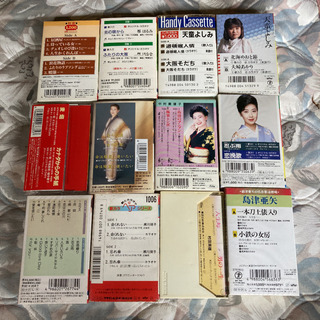カセットテープ　ジャンク品まとめて