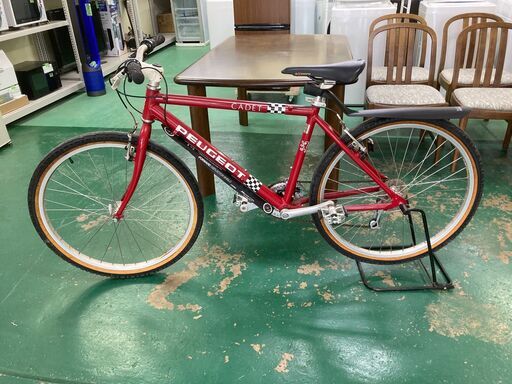 現状品★PEUGEOT CADET 7005 SERIES★axpero 購入時20万円 スタンド付き ギア付き MTB ハードテイル