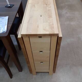 IKEA NORDENノールデン ゲートレッグテーブル　バタフライテーブル NORDEN gateleg table, birch, 101/4/35/597/8x311/2