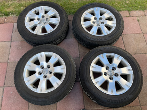 10系アルファード純正ホイール　スタッドレスタイヤ付き