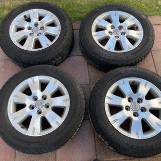 10系アルファード純正ホイール スタッドレスタイヤ付き