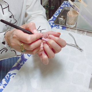 弁天町でジェルネイルレッスン始めまーすの画像