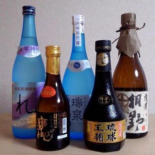 泡盛：甕仕込5年古酒、琉球王朝、沖縄限定瑞泉＆芋焼酎 薩摩桐野等...
