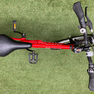 20インチ　自転車　シマノ　6段切替　クロスバイクの画像