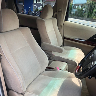 ★支払い総額55万円★ 今年度自動車税コミコミ！トヨタ　アルファード　240G 機関良好　7人　純正HDD フルセグ　両側Pスラ Bカメラ Pシートの画像