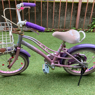 値下げ　16インチ　自転車　子供　補助輪なしの画像