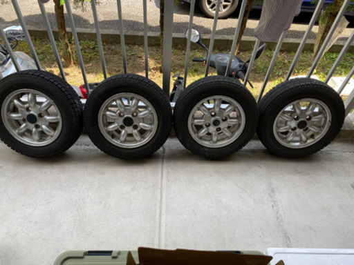 ローバー ミニ MINI クーパー 純正 アルミ ホイール 8スポーク 12インチ 4.5B インセット+35 PCD101.65 4穴