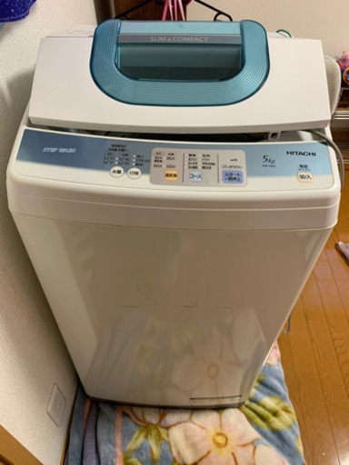 洗濯機　5kg