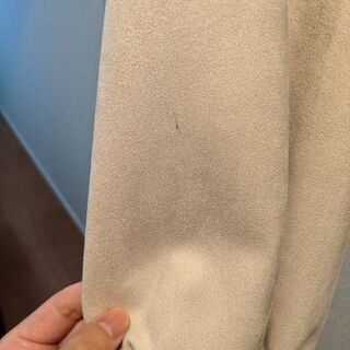 ザラ　スウェード風ジャケットの画像