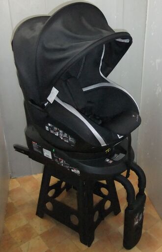 綺麗/エールベベ・クルット３i/新生児～４歳頃/ISO FIX対応/回転/洗濯済み②
