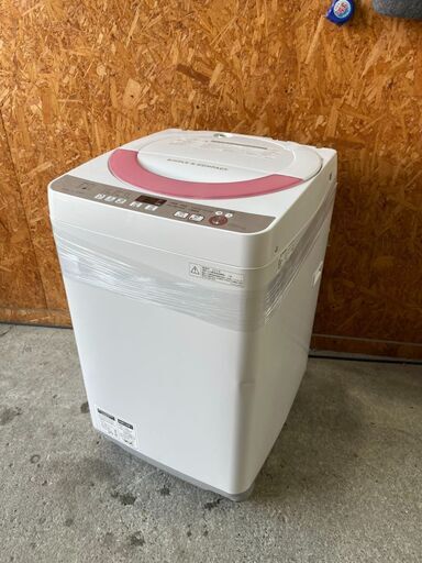 K1215　シャープ　洗濯機　6㎏　2015年