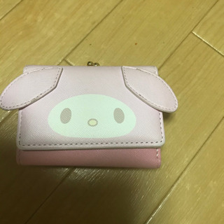 マイメロの三つ折り財布