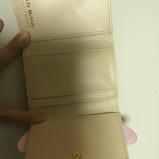 マイメロの三つ折り財布の画像