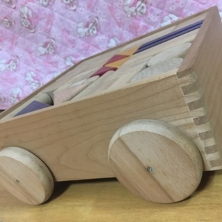 KAWAI カラー引き車つみきの画像