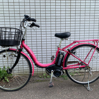 受け渡し決まりました　ブリジストン　assista ピンク　新基準　電動アシスト自転車 受け渡し決まりました ブリジストン assista ピンク 新基準 電動
