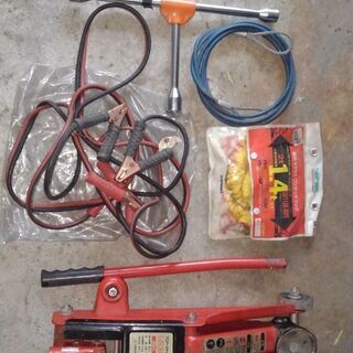 【引き取り】【決定】フロアジャッキ・牽引ワイヤ・洗車台等の画像