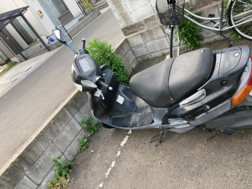 125cc  スズキ　アドレス　ジャンク扱い